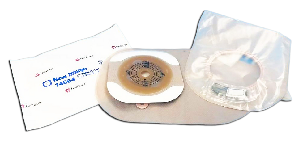 BOLSA Y BASE DE COLOSTOMÍA